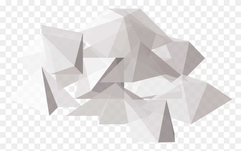 843x504 Triangle, Paper, Origami HD PNG Download