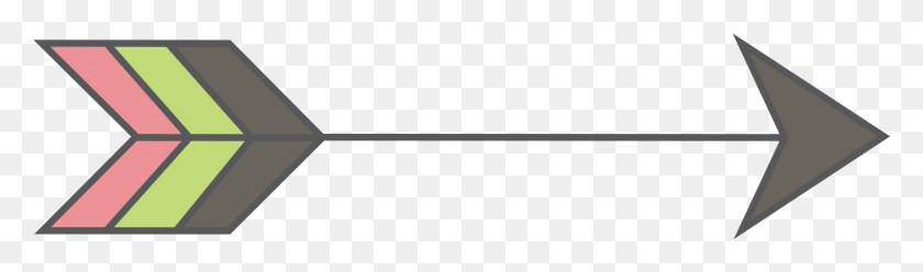 1564x378 Triangle, Arrow, Symbol, Weapon HD PNG Download