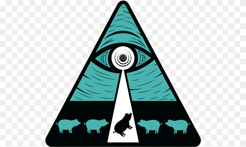 Triangle, Animal, Mammal, Pig, Lighting PNG