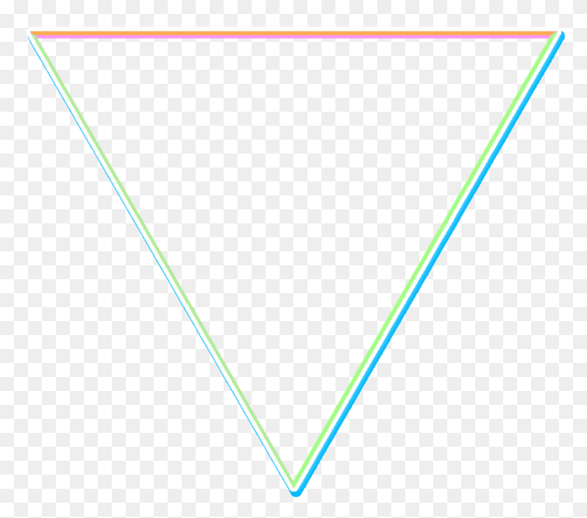 1029x900 Triangle Colorful Border Abstract Lines Geometry, Baton, Stick, Label HD PNG Download