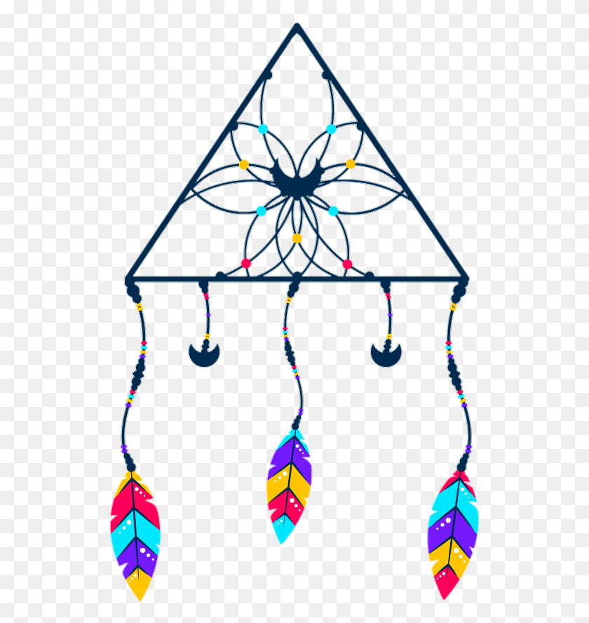 529x828 Triangle Dreamcatcher Boho Hipster, Accessories, Accessory, Ornament HD PNG Download