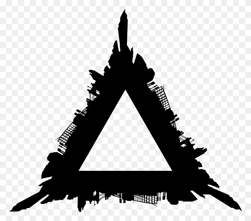 2268x1972 Треугольник Изображение Индиго Ресторан Мумбаи Логотип, Серый, World Of Warcraft Hd Png Скачать