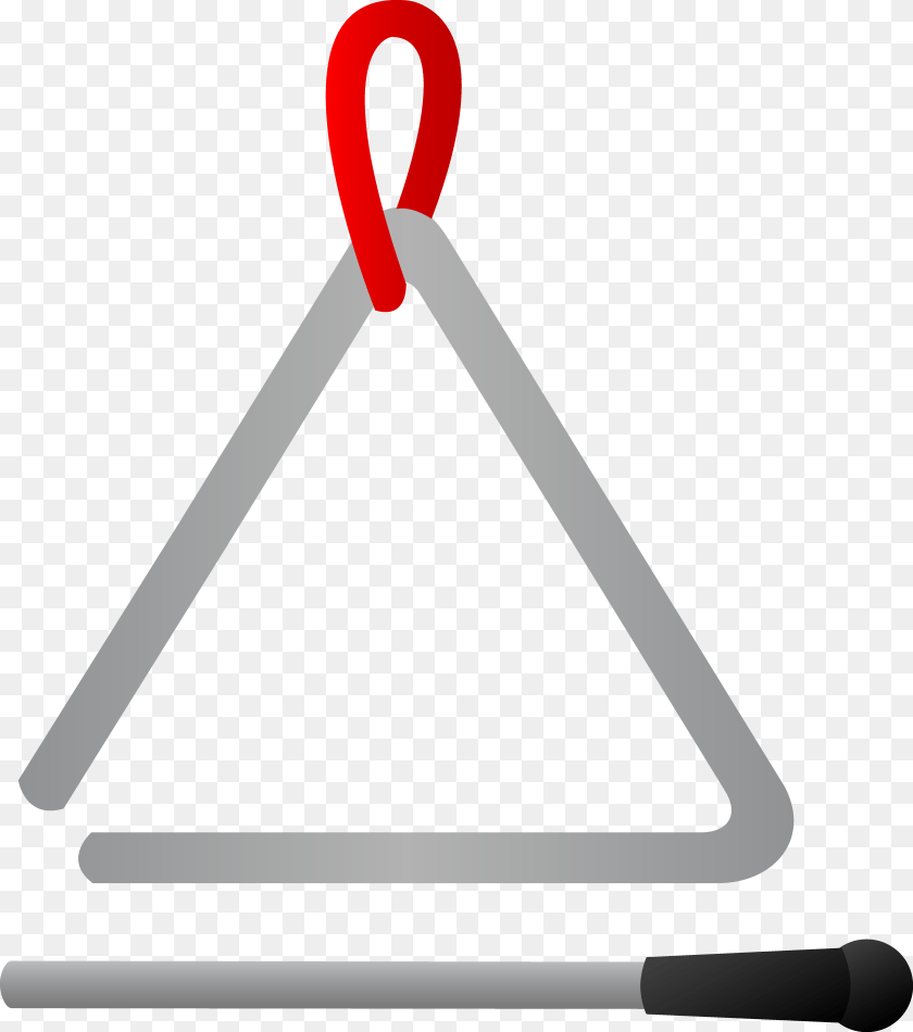 Triangle Instrument Instrument Triangle Clip Art PNG