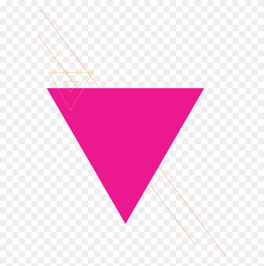 599x788 Triangle Pink Triangle, Dynamite, Bomb, Weapon HD PNG Download