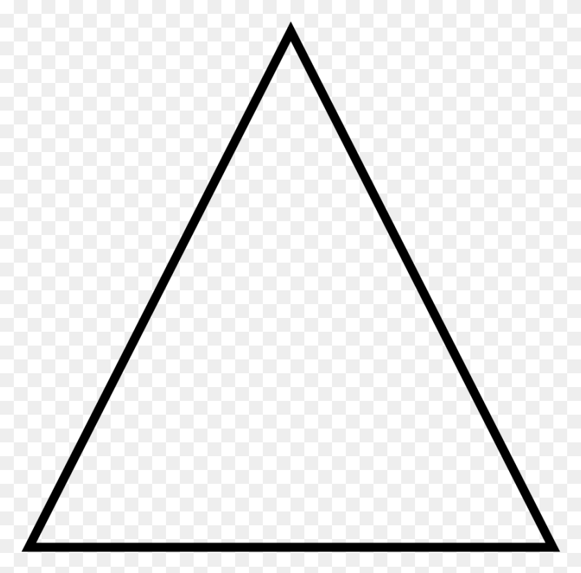 865x853 Triangle Triangle Svg, Gray, World Of Warcraft HD PNG Download