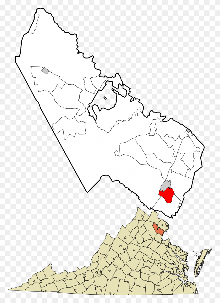 1163x1641 Triángulo De Virginia Áreas Del Condado De Prince William, Mapa, Diagrama, Parcela Hd Png