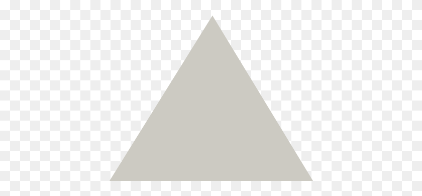 406x330 Triangular Porcelain Tile, Triangle HD PNG Download
