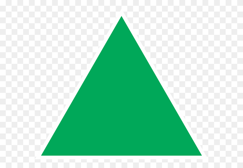 Triangulo Retangulo Green Triangle HD PNG Download