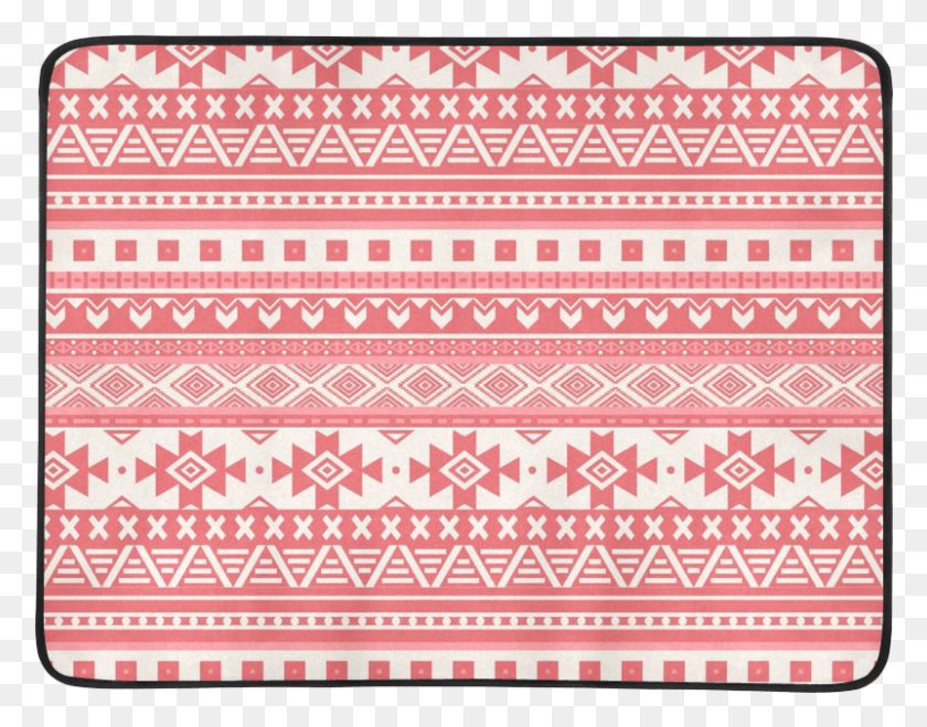 801x616 Tribal Border, Lace, Rug, Home Decor HD PNG Download