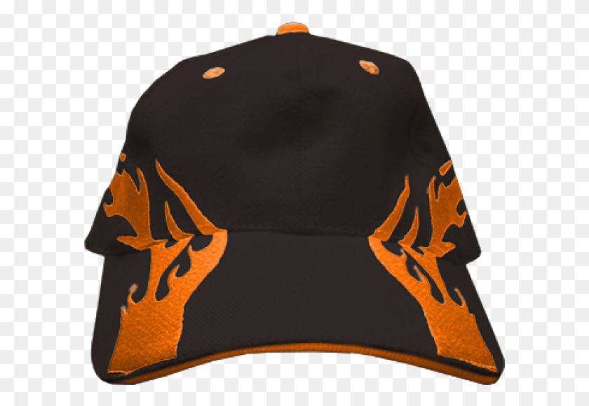 601x520 Tribal Flames Cap Baseball Cap, Clothing, Apparel, Hat HD PNG Download