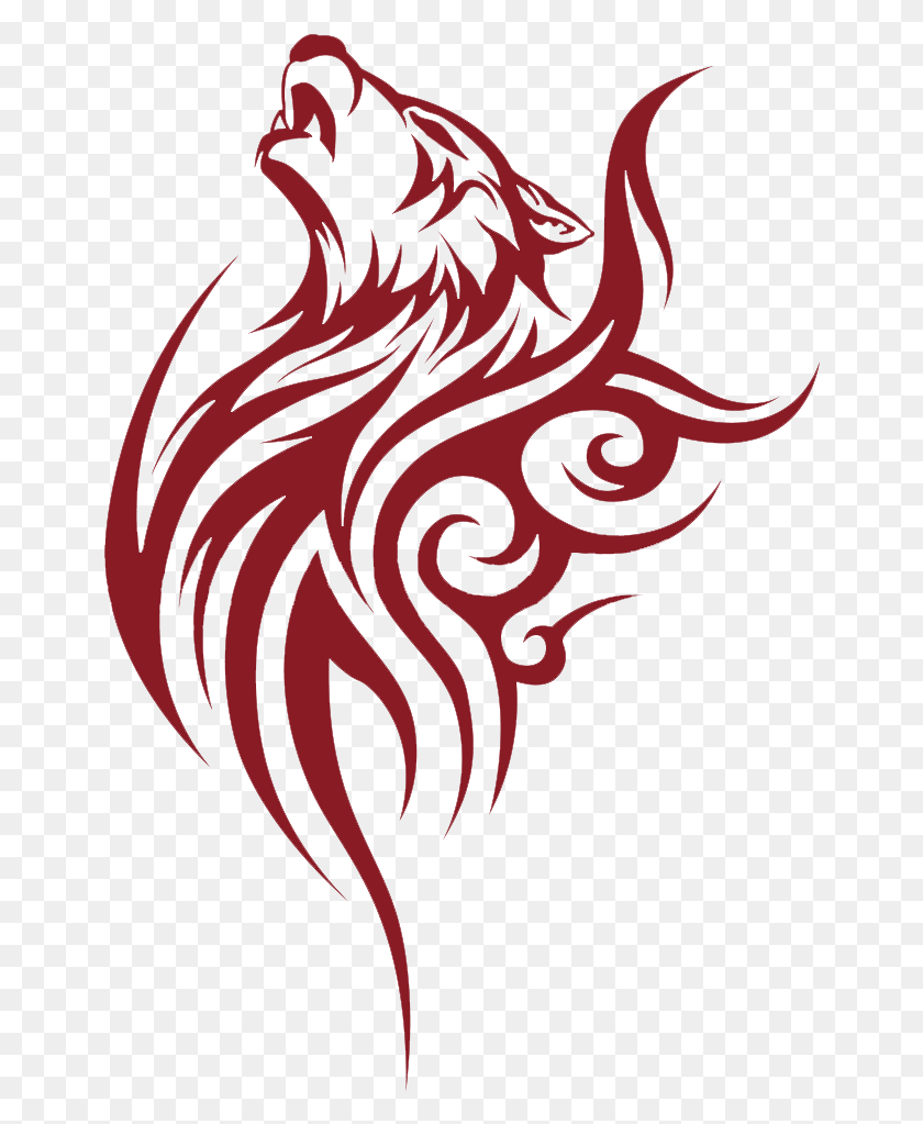 652x963 Tribal Tattoo Clip Art, Dragon, Zebra, Wildlife HD PNG Download