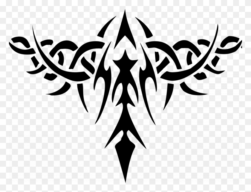 1024x768 Племенные Татуировки Transpa Images Pluspng, Серый, World Of Warcraft Hd Png Download