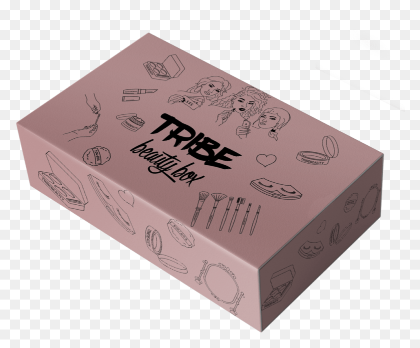 956x781 Tribe Beauty Box Boxycharm February 2019 Spoilers, Text, Carton, Cardboard HD PNG Download