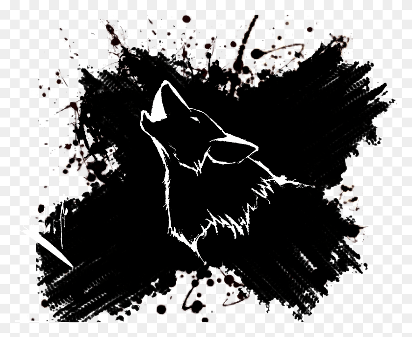 3041x2449 Племя Серый Племенных Войн Рисунок Волка Племенной Волк, Животное, Млекопитающее Hd Png Скачать