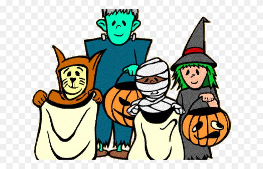 640x480 Trick Or Treat Clipart Halloween Clipart, Person, Human HD PNG Download