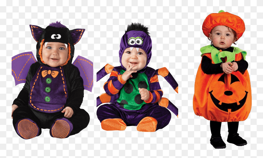 770x446 Trick Or Treat Costume For Baby Girl, Person, Human, Clothing HD PNG Download