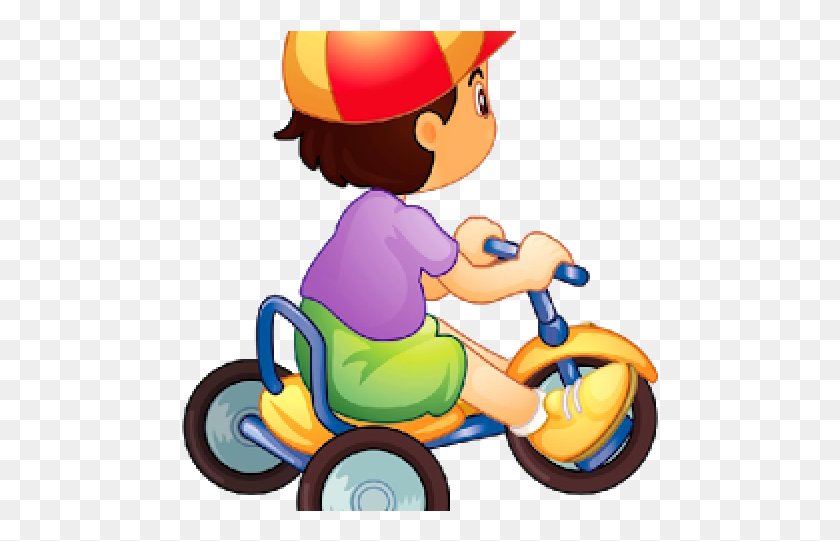 477x481 Tricycle Clipart Baby Bike Clipart Vlo Enfant, Vehicle, Transportation, Toy HD PNG Download
