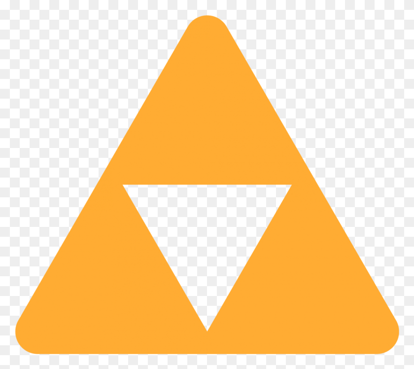 1001x883 Triforce Discord Emoji Shaded Triangle HD PNG Download