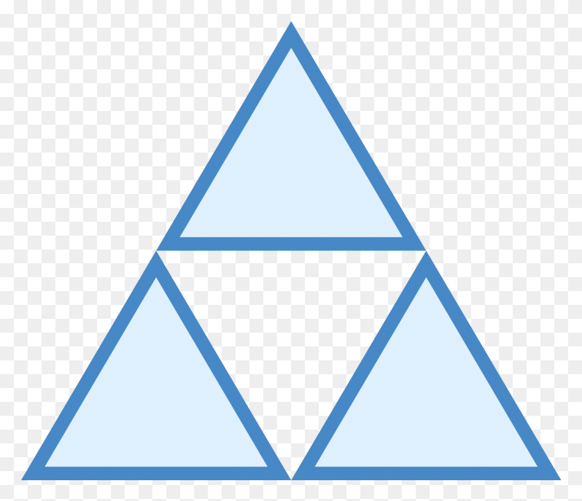 1601x1361 Triforce Outline Triforce Icon, Треугольник Hd Png Скачать