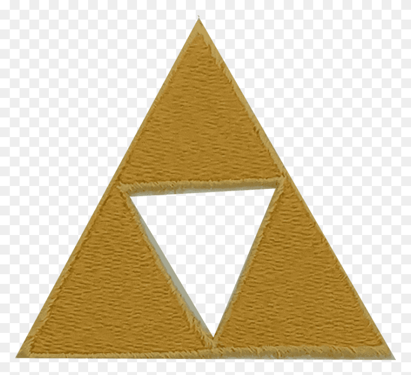 837x758 Triforce Patch Triangle, Коврик Png Скачать
