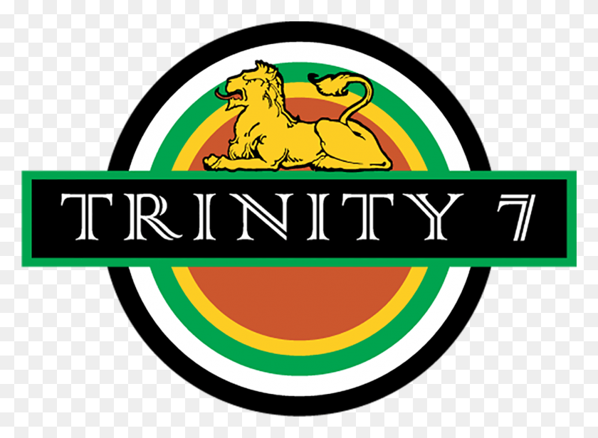 1657x1182 Trinity 7 Reggae Shop Emblem, Logo, Symbol, Trademark HD PNG Download
