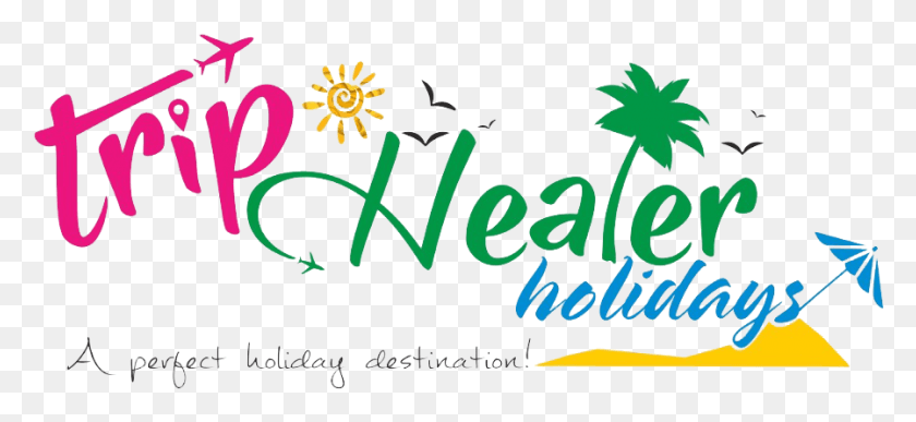 898x377 Triphealer Holidays Calligraphy, Text, Alphabet, Plant Descargar Hd Png