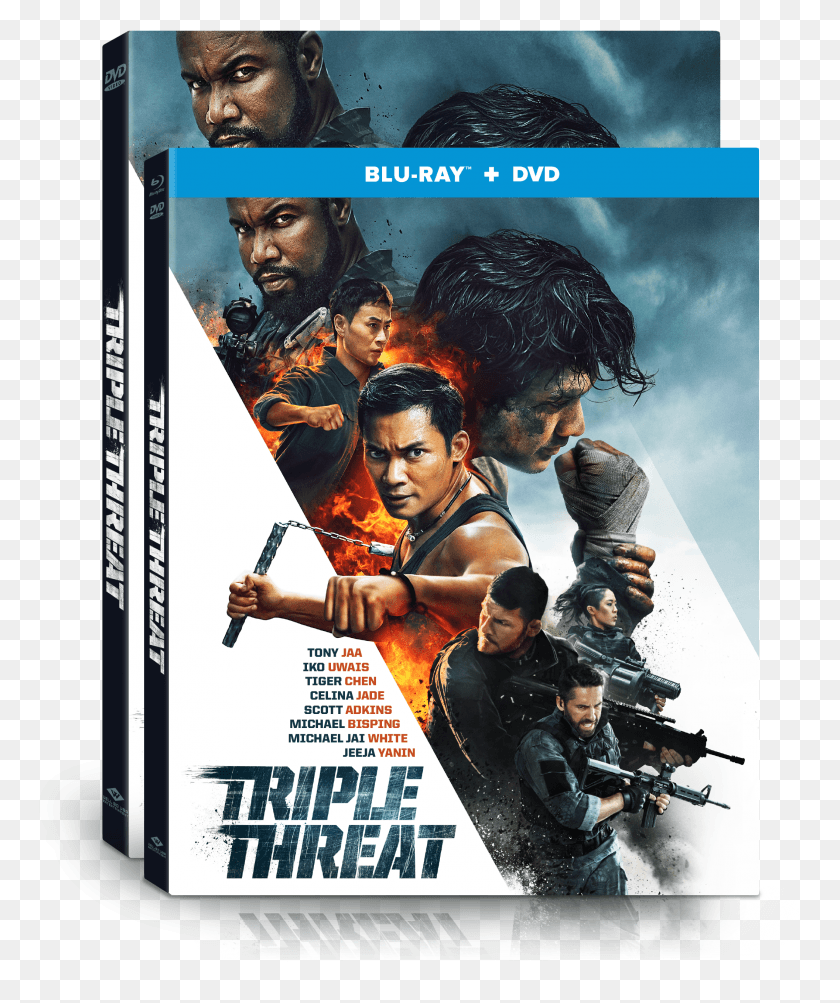 2112x2556 Triple Threat Home Release Information Triple Threat Dvd 2019 HD PNG Download