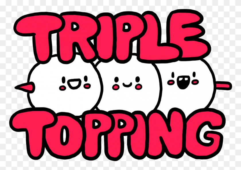 1240x845 Triple Topping Games We Create Games Together With, Label, Text, Sticker HD PNG Download