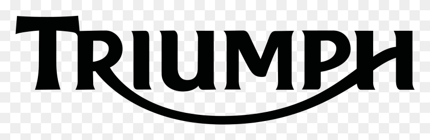 2001x547 Triumph Logo Moto, Text, Alphabet, Word HD PNG Download