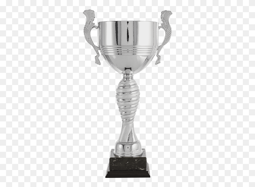 296x556 Trofeo Copa Cliz Plata Con Asas Trophy, Lamp, Goblet, Glass HD PNG Download