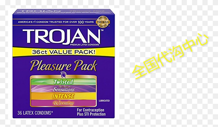 819x451 Trojan Condom Pleasure Pack Lubricated 36 Count Trojan Condoms, Poster, Advertisement, Flyer HD PNG Download