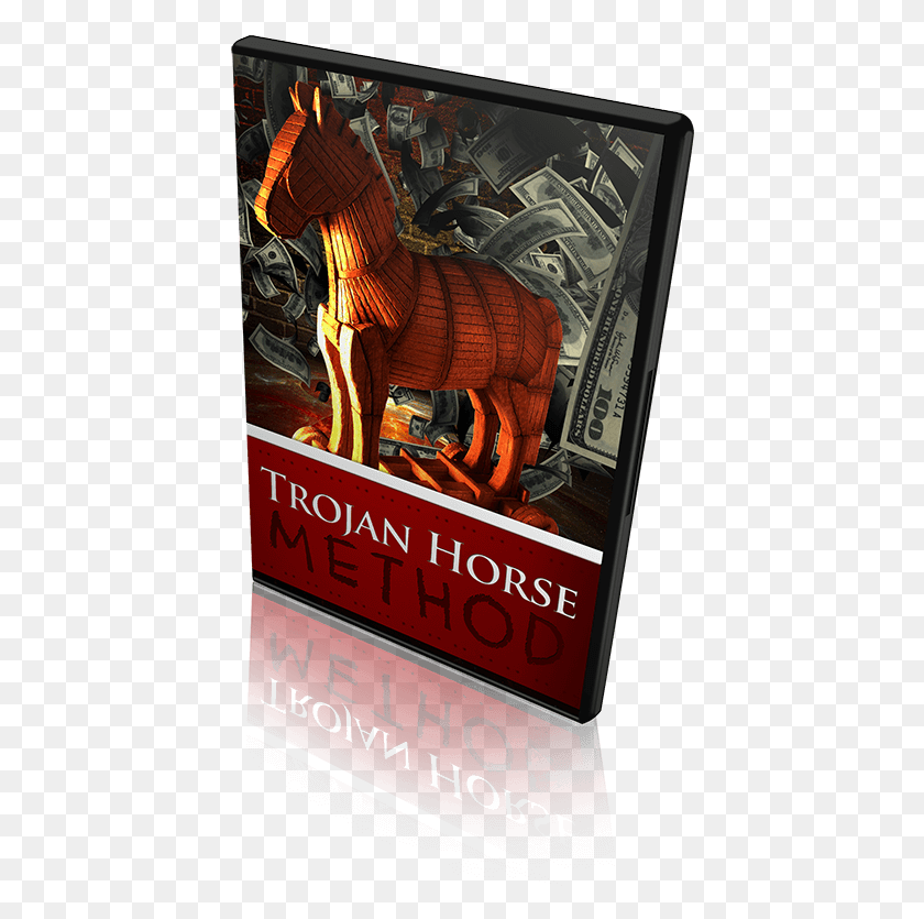 422x775 Trojan Horse Method Dvd Ecover Stallion, Mammal, Animal, Poster HD PNG Download