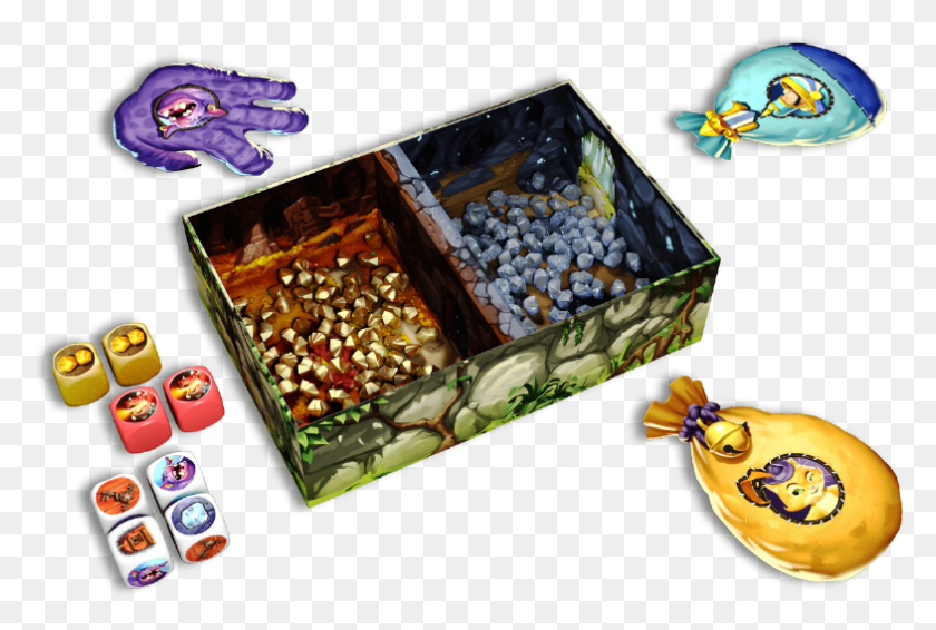 785x510 Troll And Dragon Board Game, Treasure, Furniture, Arcade Game Machine HD PNG Download