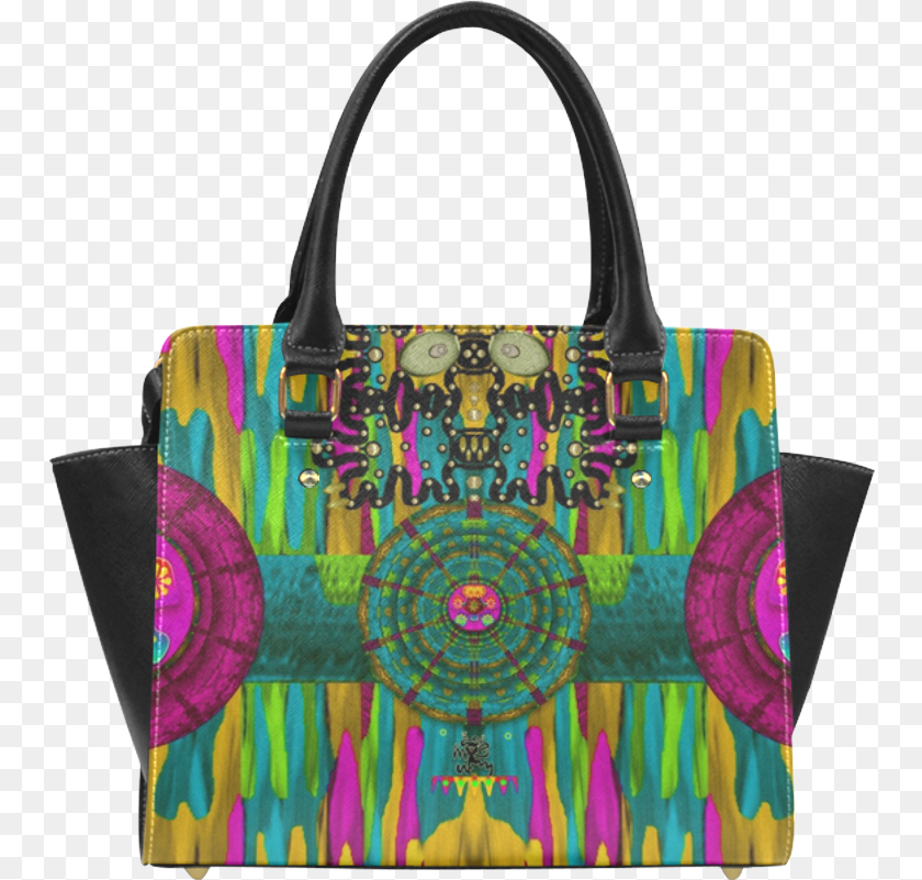 753x801 Troll In The Rainbows Looking Good Classic Shoulder Handbag, Accessories, Bag, Purse, Tote Bag Sticker PNG