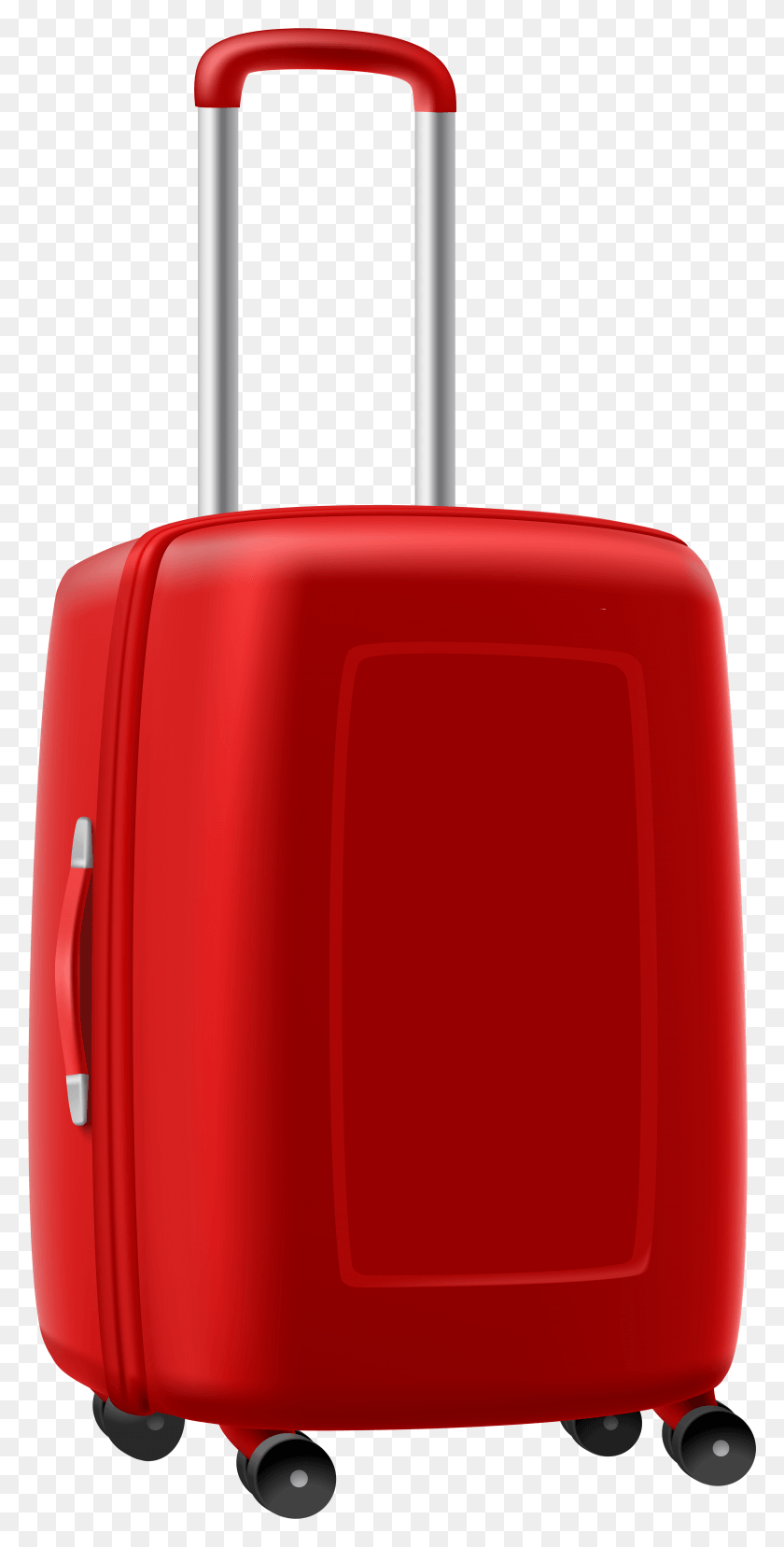 3869x7925 Trolley Suitcase Clipart Image Hand Luggage, Gas Pump, Pump, Machine HD PNG Download