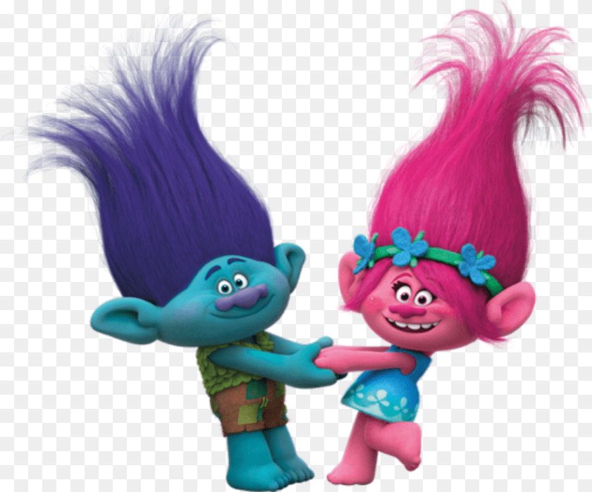 1089x905 Trolls Poppy And Branch, Toy, Doll, Cartoon, Plush Transparent PNG