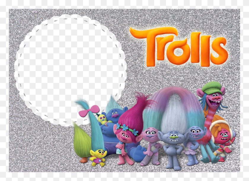 1600x1131 Trolls Sinopse Ramo Parte Para Uma Jornada De Descobertas Trolls Group, Hair, Toy, Figurine Hd Png