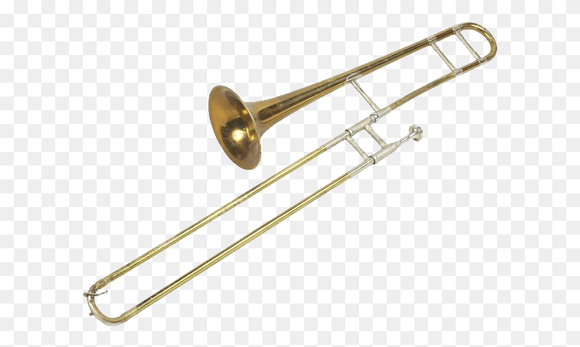602x443 Trombone, Brass Section, Musical Instrument HD PNG Download