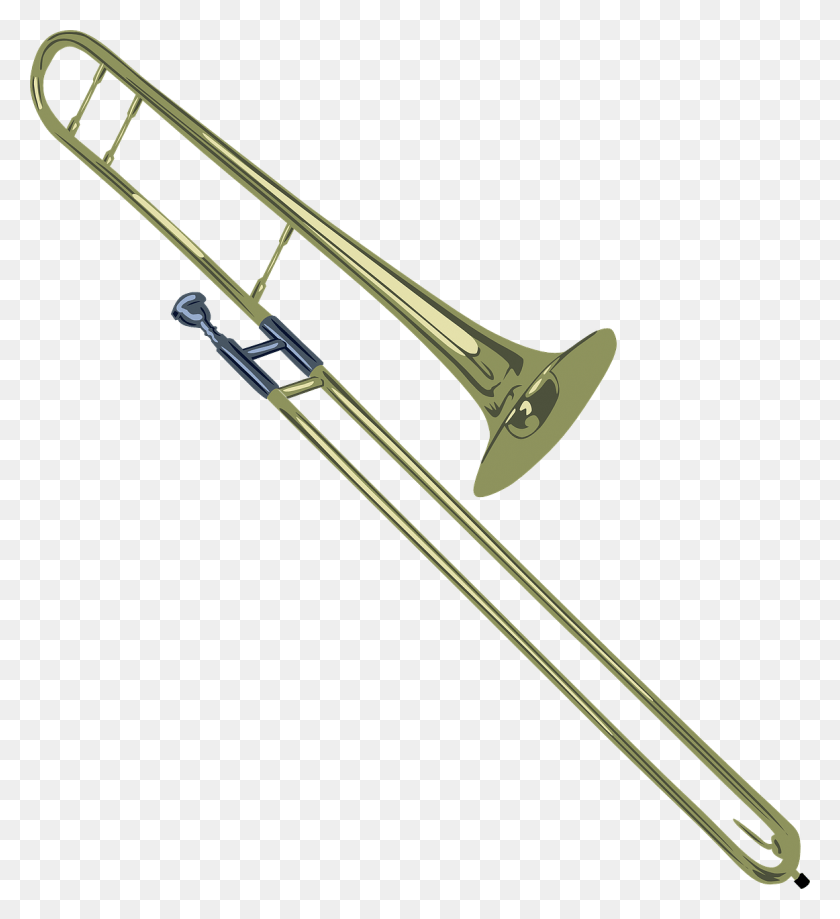 1162x1280 Trombone Brass Musician Image Trombone Clip Art, Brass Section, Musical Instrument, Bow HD PNG Download