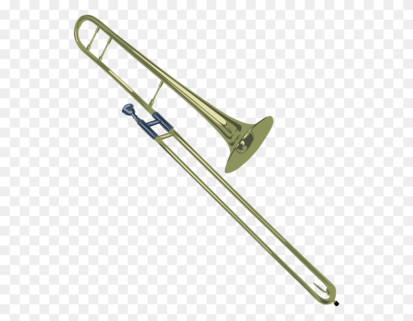 540x594 Trombone Trombone Clip Art, Brass Section, Musical Instrument, Bow HD PNG Download