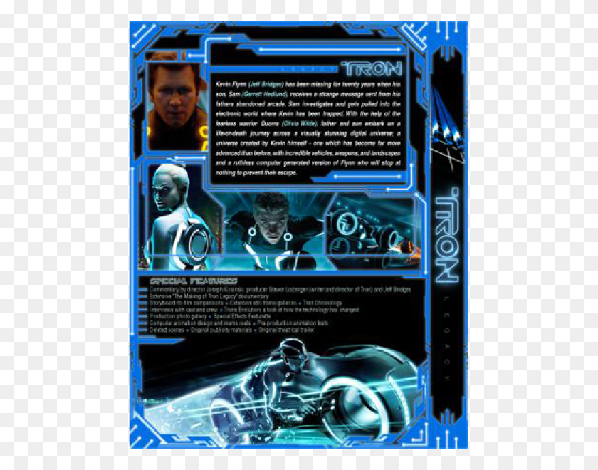 600x600 Tron Legacy, Person, Human, Poster HD PNG Download