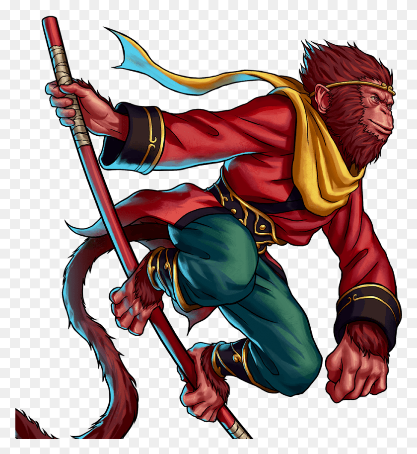 911x997 Troop Monkey Disciple Cartoon, Person, Human, Hand HD PNG Download