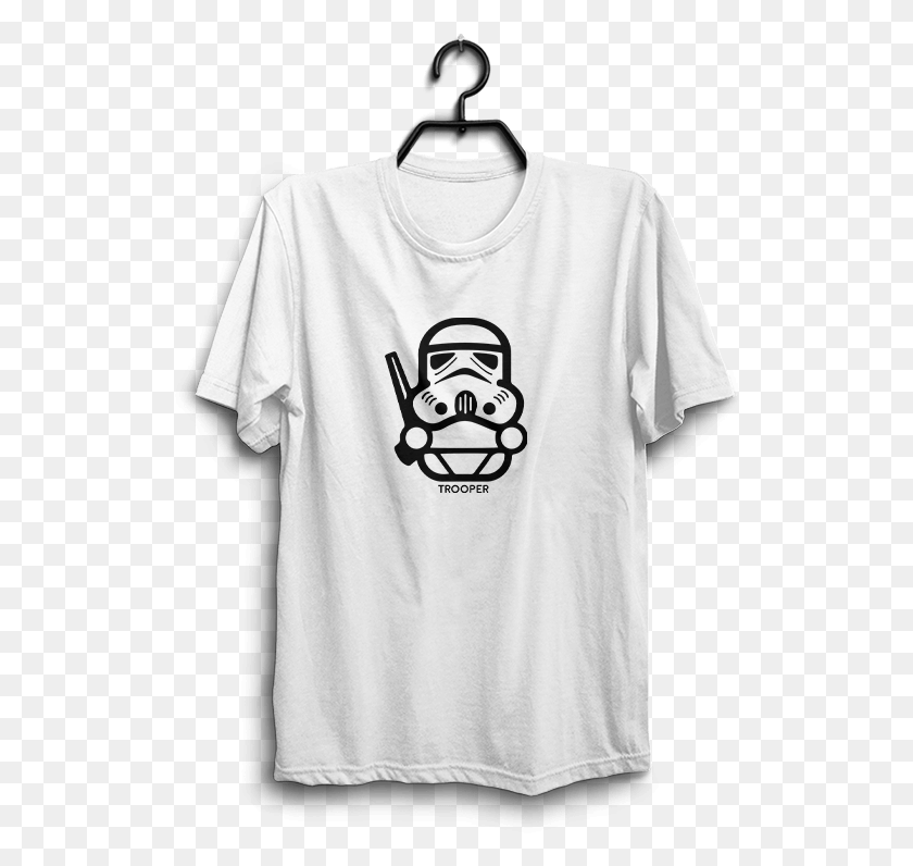 520x736 Trooper Modern Lovers T Shirt, Clothing, Apparel, T-shirt HD PNG Download