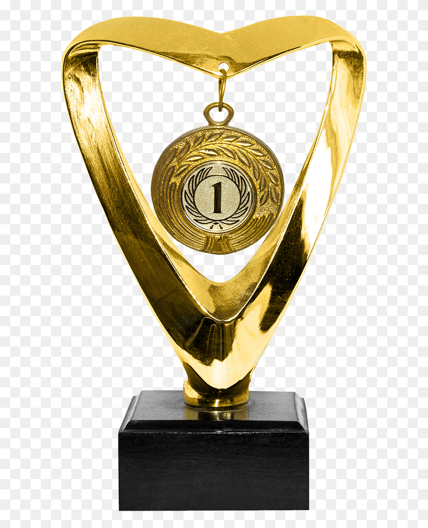600x976 Trofeo, Lámpara, Oro, Medalla De Oro Hd Png