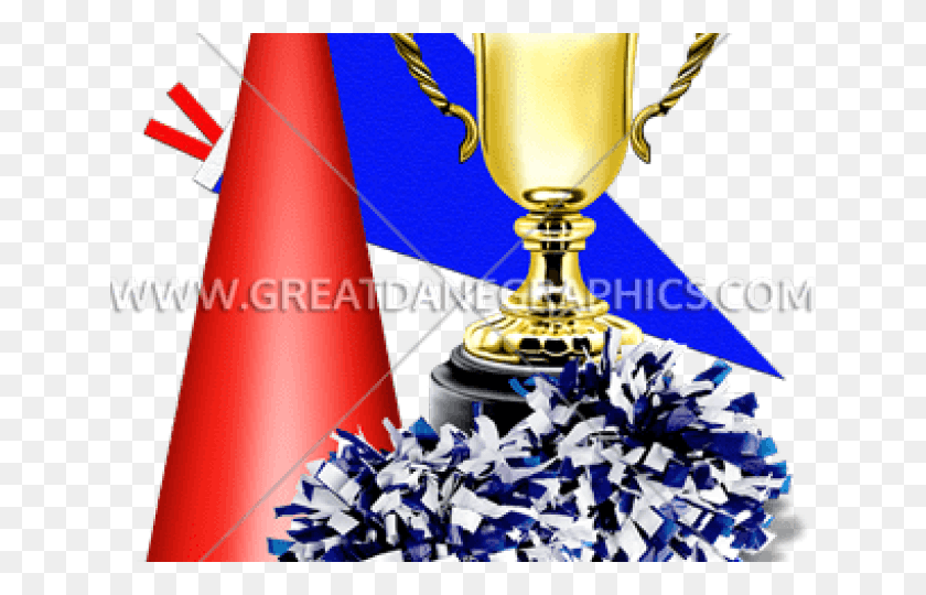 640x480 Trophy Clipart Cheerleading Trophy HD PNG Download