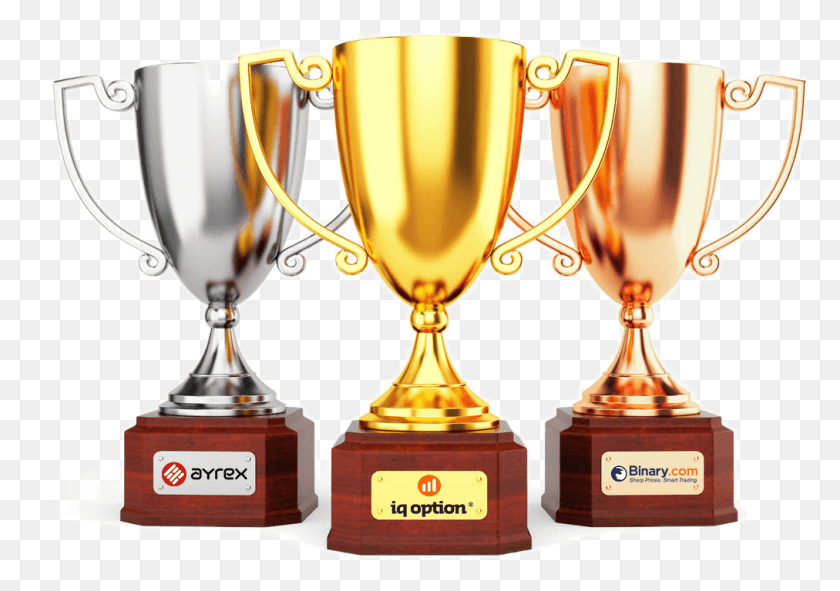 1012x689 Trophy Golden Gold Cup Award Medal Silver Clipart Cup Gold Silver Bronze, Lamp, Mixer, Appliance HD PNG Download