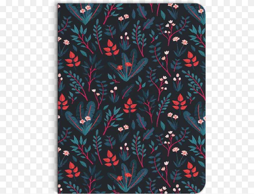 Tropic Evening Dot Grid Notebook Modern Art, Floral Design, Graphics, Home Decor, Pattern Transparent PNG
