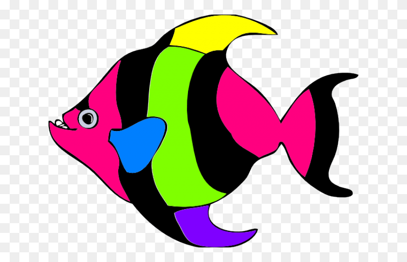 640x480 Tropical Fish Clip Art, Animal, Sea Life, Sunglasses HD PNG Download