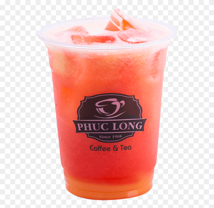 554x753 Tropical Fruit Phuc Long, Juice, Beverage, Drink HD PNG Download