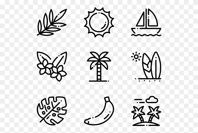 529x505 Tropical Tropical Icon, Gray, World Of Warcraft HD PNG Download